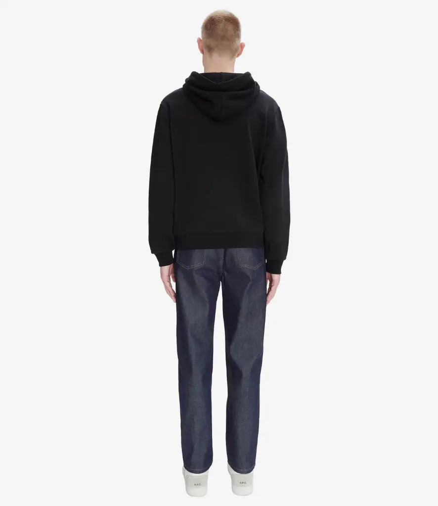 STANDARD Rue Madame hoodie Black A.P.C. Sunday in Lisboa